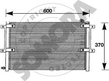Somora 355260 - Kondenzator, klima-Uređaj www.molydon.hr