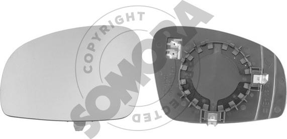 Somora 290456G - Staklo za retrovizor, Vanjski retrovizor www.molydon.hr