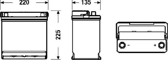 Sonnak SB450 - Akumulator  www.molydon.hr