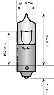 Spahn Glühlampen 1269 - Žarulja, zadnje svjetlo www.molydon.hr