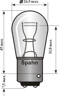 Spahn Glühlampen 2015 - Žarulja, stop-/zadnje svjetlo www.molydon.hr