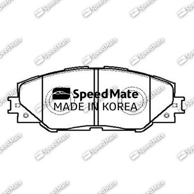 SpeedMate SM-BPJ206 - Komplet Pločica, disk-kočnica www.molydon.hr