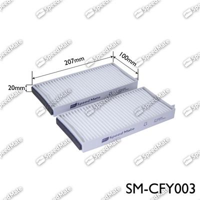 SpeedMate SM-CFY003 - Filter kabine www.molydon.hr