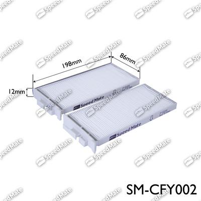 SpeedMate SM-CFY002 - Filter kabine www.molydon.hr