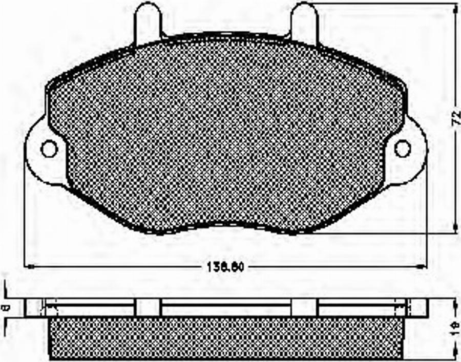 Spidan 30959 - Komplet Pločica, disk-kočnica www.molydon.hr