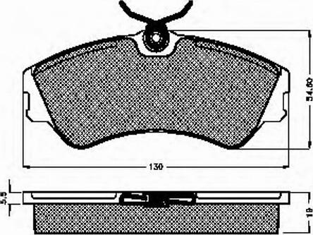 Spidan 30956 - Komplet Pločica, disk-kočnica www.molydon.hr