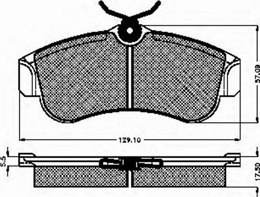 Spidan 30953 - Komplet Pločica, disk-kočnica www.molydon.hr