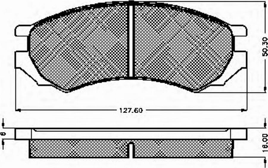 Spidan 30952 - Komplet Pločica, disk-kočnica www.molydon.hr