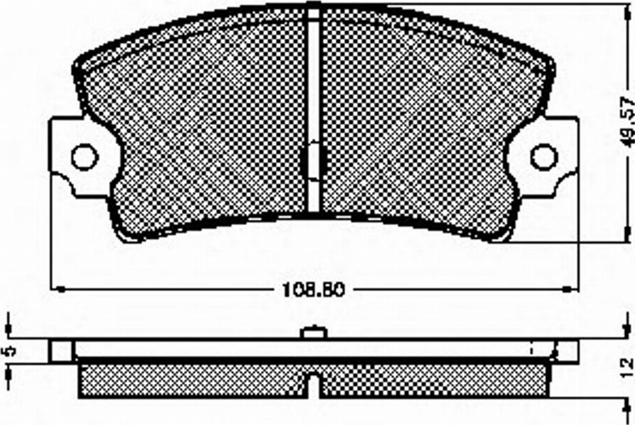 Spidan 30062 - Komplet Pločica, disk-kočnica www.molydon.hr