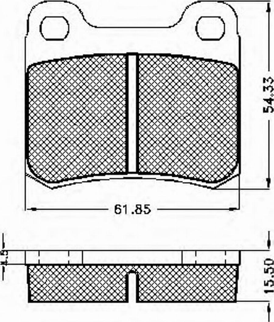 Spidan 30008 - Komplet Pločica, disk-kočnica www.molydon.hr