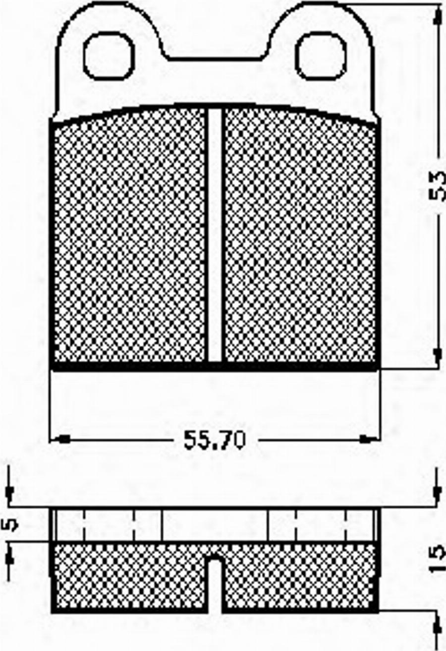 Spidan 30002 - Komplet Pločica, disk-kočnica www.molydon.hr