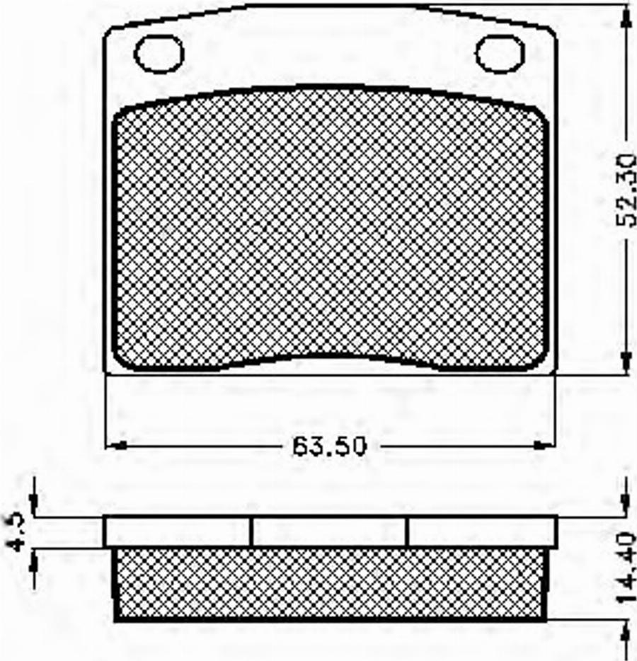 Spidan 30075 - Komplet Pločica, disk-kočnica www.molydon.hr