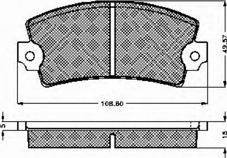 Spidan 30071 - Komplet Pločica, disk-kočnica www.molydon.hr