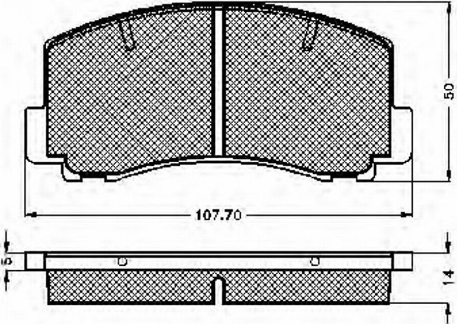 Spidan 30199 - Komplet Pločica, disk-kočnica www.molydon.hr