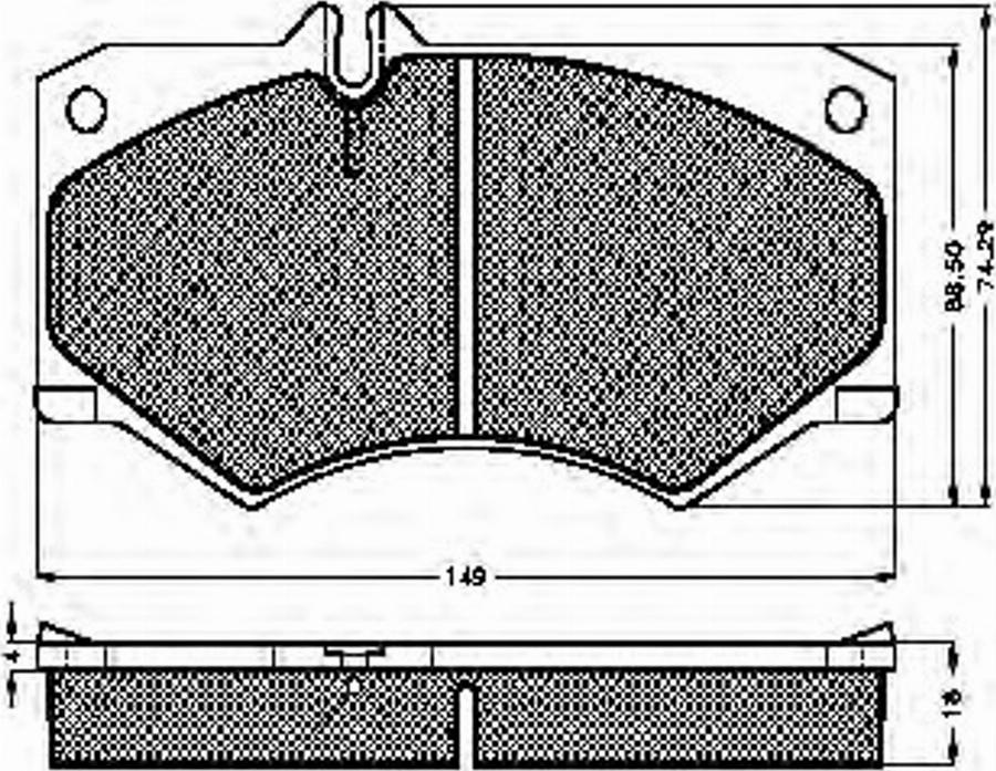 Spidan 30153 - Komplet Pločica, disk-kočnica www.molydon.hr