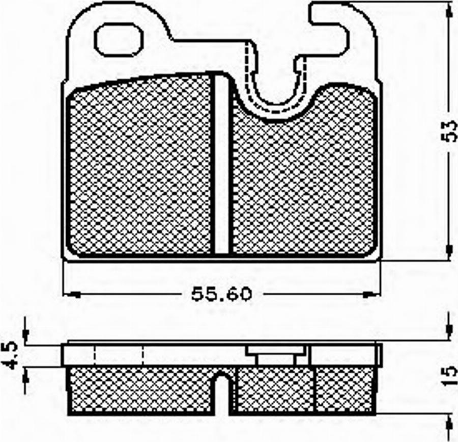 Spidan 30100 - Komplet Pločica, disk-kočnica www.molydon.hr