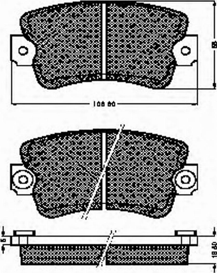 Spidan 30111 - Komplet Pločica, disk-kočnica www.molydon.hr