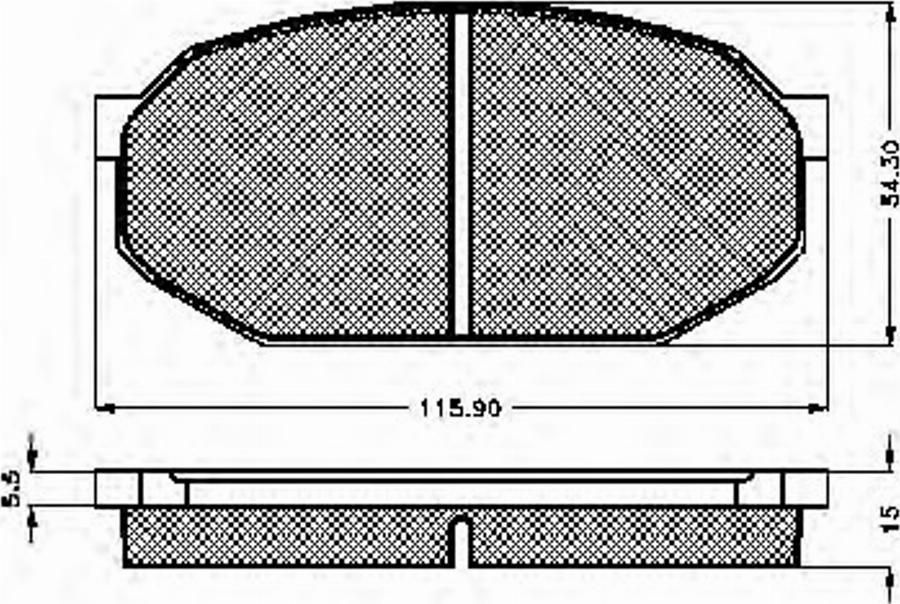 Spidan 30189 - Komplet Pločica, disk-kočnica www.molydon.hr