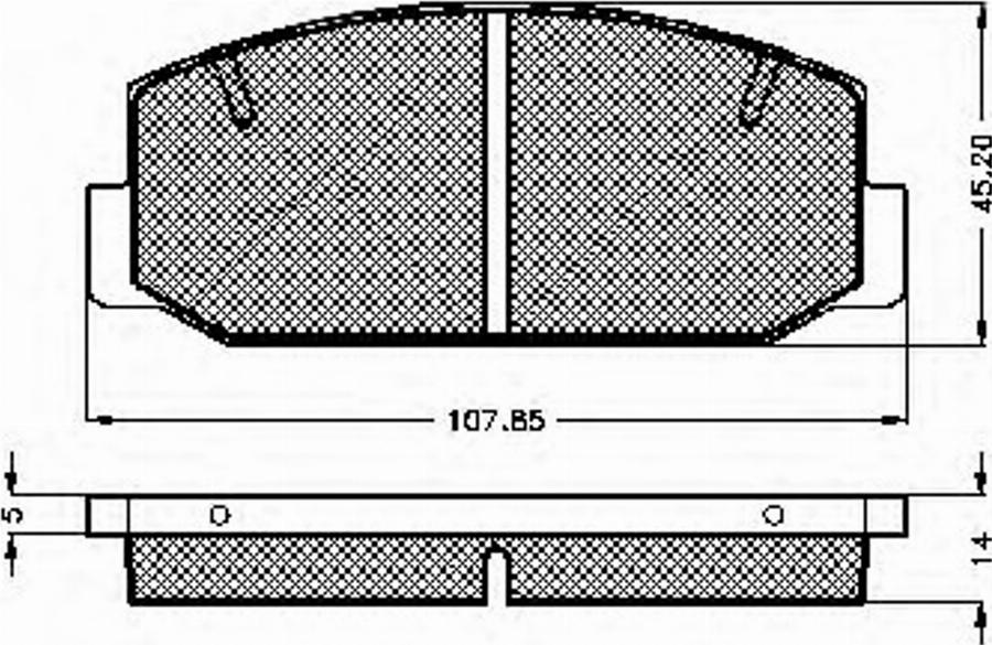 Spidan 30135 - Komplet Pločica, disk-kočnica www.molydon.hr