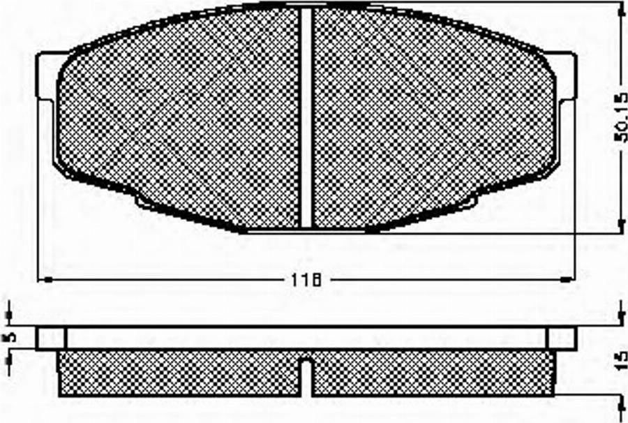 Spidan 30179 - Komplet Pločica, disk-kočnica www.molydon.hr