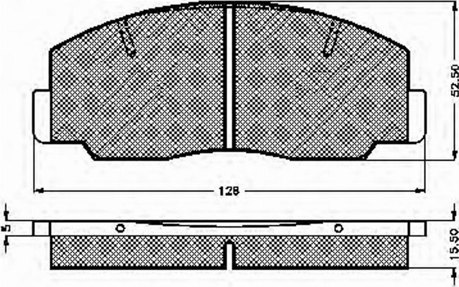 Spidan 30173 - Komplet Pločica, disk-kočnica www.molydon.hr