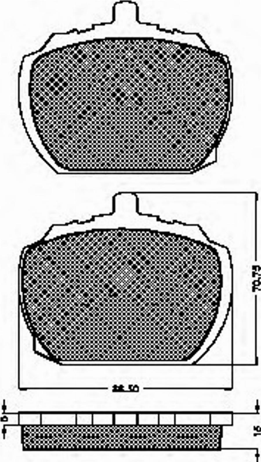 Spidan 30257 - Komplet Pločica, disk-kočnica www.molydon.hr