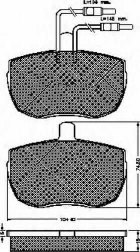 Spidan 30268 - Komplet Pločica, disk-kočnica www.molydon.hr