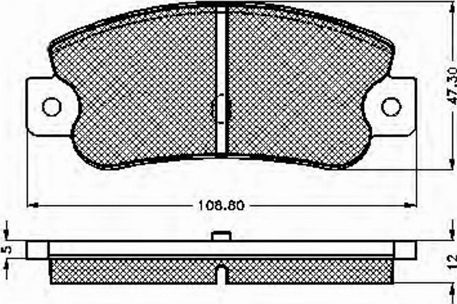 Spidan 30216 - Komplet Pločica, disk-kočnica www.molydon.hr