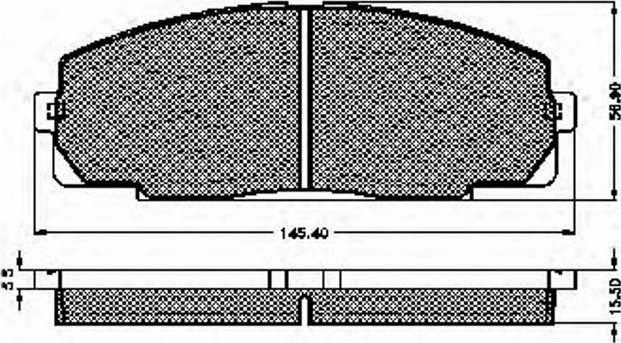 Spidan 31903 - Komplet Pločica, disk-kočnica www.molydon.hr