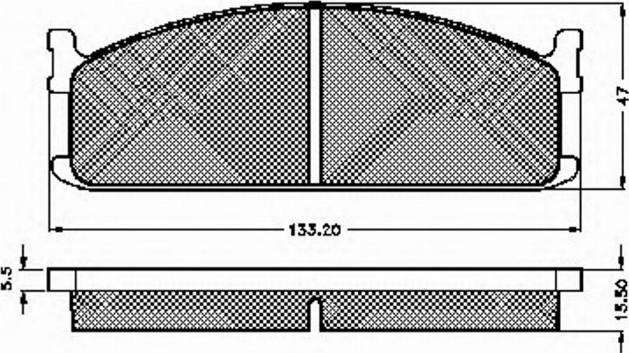 Spidan 31440 - Komplet Pločica, disk-kočnica www.molydon.hr