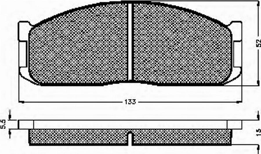 Spidan 31459 - Komplet Pločica, disk-kočnica www.molydon.hr