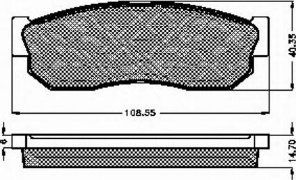 Spidan 31423 - Komplet Pločica, disk-kočnica www.molydon.hr