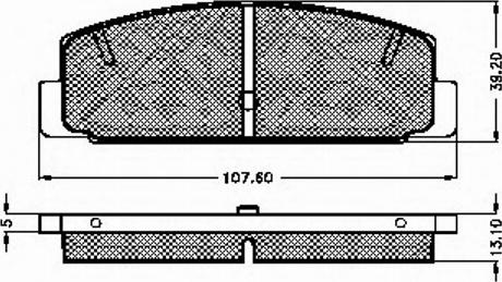 Spidan 31092 - Komplet Pločica, disk-kočnica www.molydon.hr