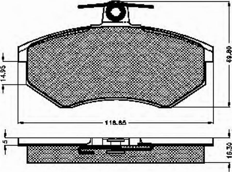 Spidan 31029 - Komplet Pločica, disk-kočnica www.molydon.hr