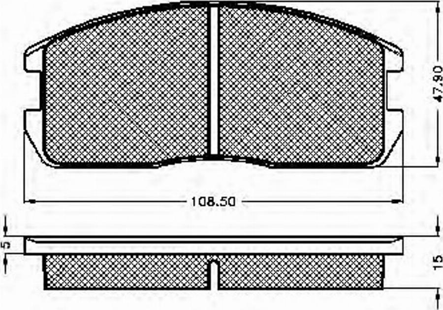 Spidan 31168 - Komplet Pločica, disk-kočnica www.molydon.hr