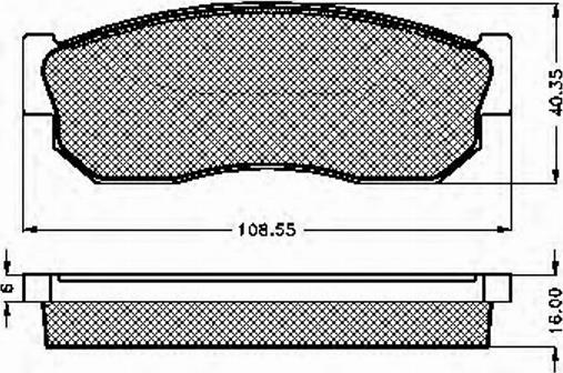 Spidan 31162 - Komplet Pločica, disk-kočnica www.molydon.hr