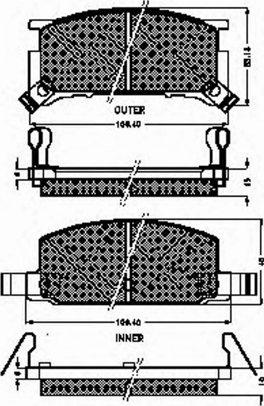 Spidan 31180 - Komplet Pločica, disk-kočnica www.molydon.hr