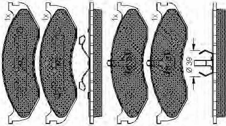 Spidan 31847 - Komplet Pločica, disk-kočnica www.molydon.hr