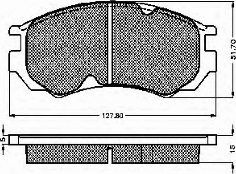 Spidan 31889 - Komplet Pločica, disk-kočnica www.molydon.hr