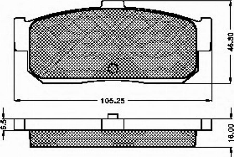 Spidan 31887 - Komplet Pločica, disk-kočnica www.molydon.hr