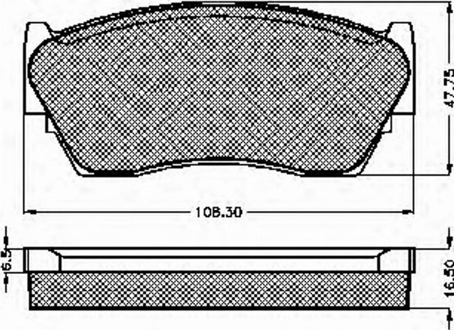 Spidan 31821 - Komplet Pločica, disk-kočnica www.molydon.hr