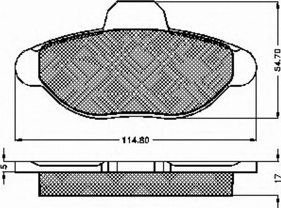 Spidan 31875 - Komplet Pločica, disk-kočnica www.molydon.hr