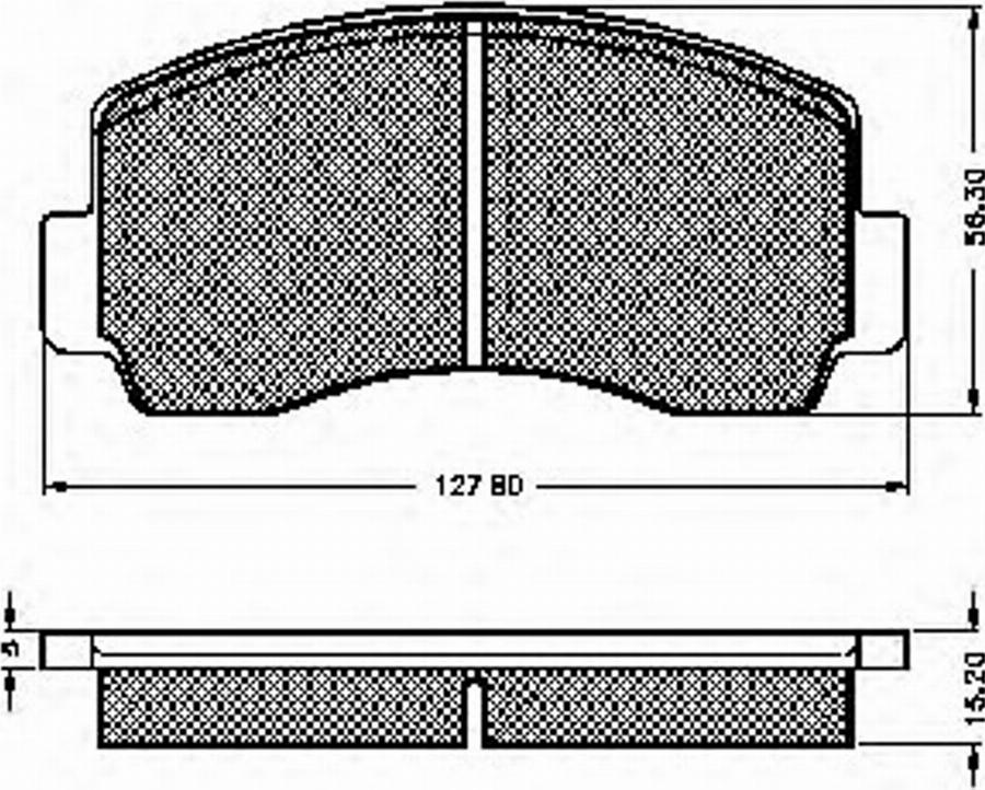 Spidan 31346 - Komplet Pločica, disk-kočnica www.molydon.hr