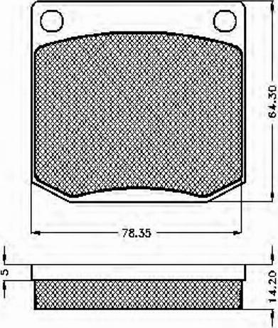 Spidan 31347 - Komplet Pločica, disk-kočnica www.molydon.hr