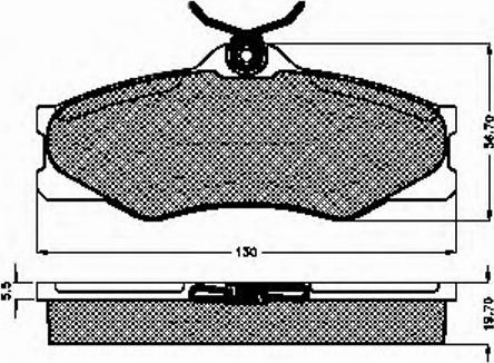 Spidan 31295 - Komplet Pločica, disk-kočnica www.molydon.hr