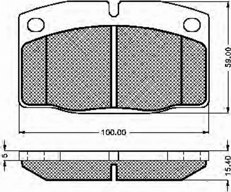 Spidan 31249 - Komplet Pločica, disk-kočnica www.molydon.hr