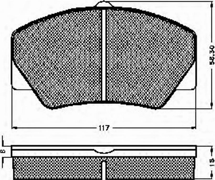 Spidan 31274 - Komplet Pločica, disk-kočnica www.molydon.hr