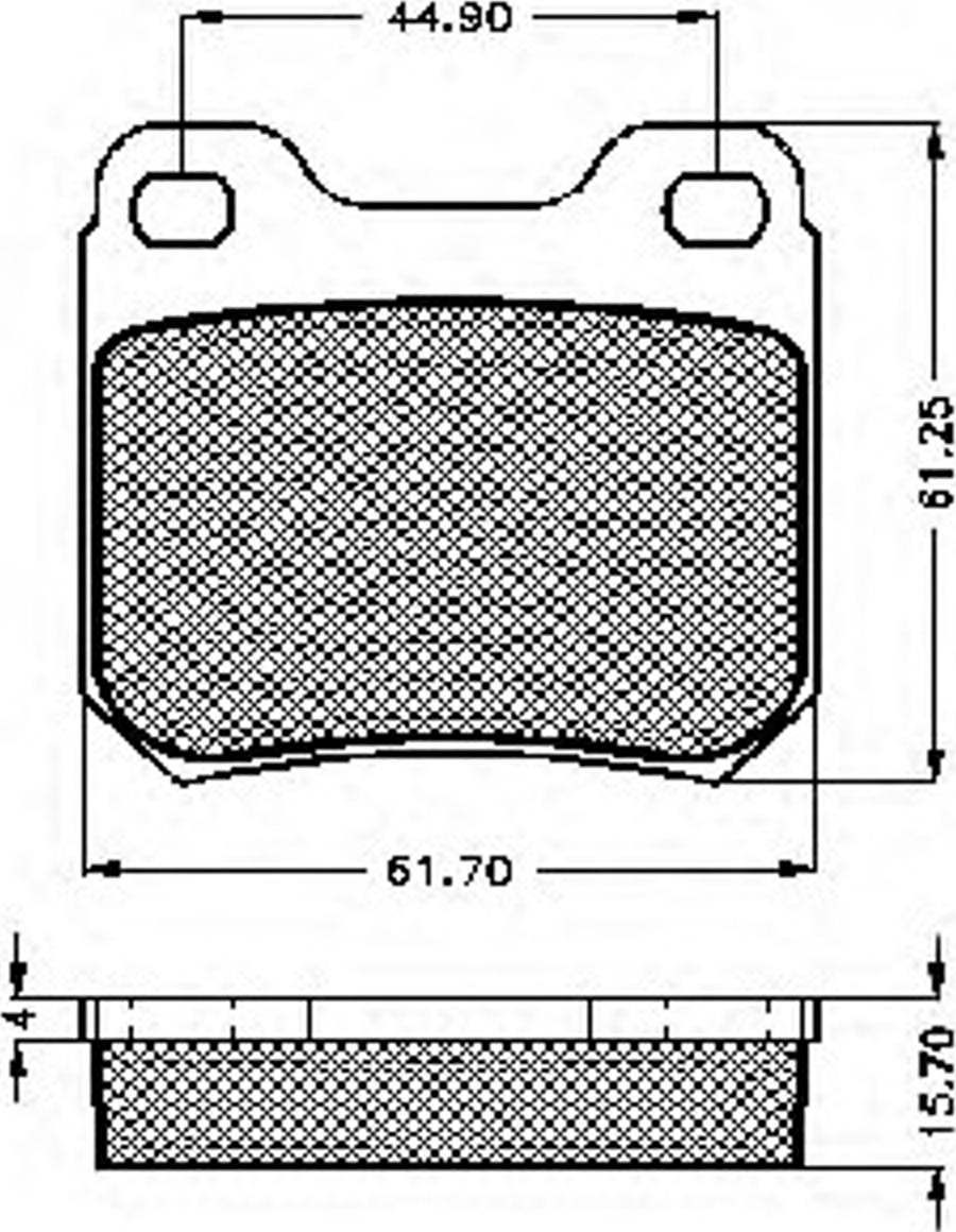 Spidan 31270 - Komplet Pločica, disk-kočnica www.molydon.hr