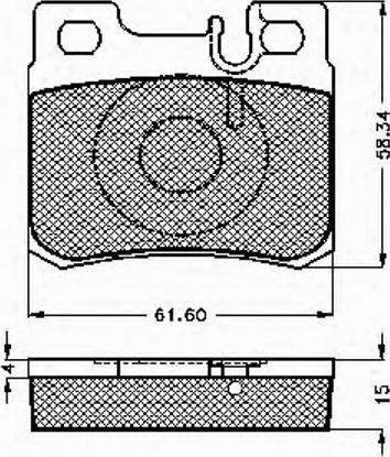 Spidan 31761 - Komplet Pločica, disk-kočnica www.molydon.hr