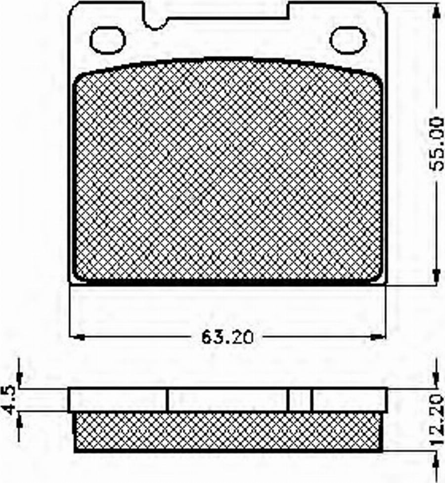 Spidan 31701 - Komplet Pločica, disk-kočnica www.molydon.hr